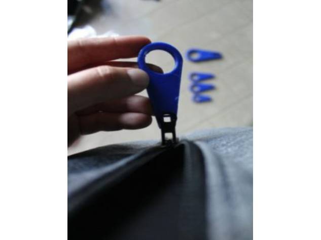 Special tools to open or close zipper.